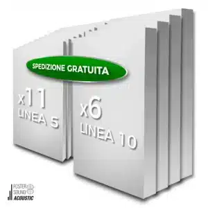 MEDIUM PACK (BUNDLE 17 PANNELLI ACUSTICI FONOASSORBENTI)